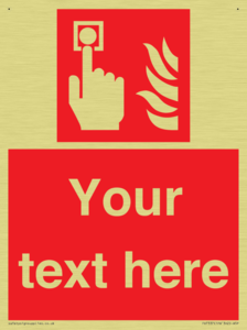 Custom Fire Alarm call point